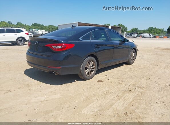 5NPE24AF5HH543563 2017 HYUNDAI SONATA Black 