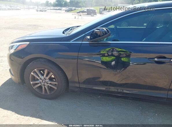 5NPE24AF5HH543563 2017 HYUNDAI SONATA Black 