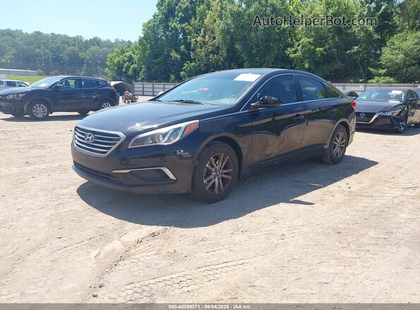 5NPE24AF5HH543563 2017 HYUNDAI SONATA Black 