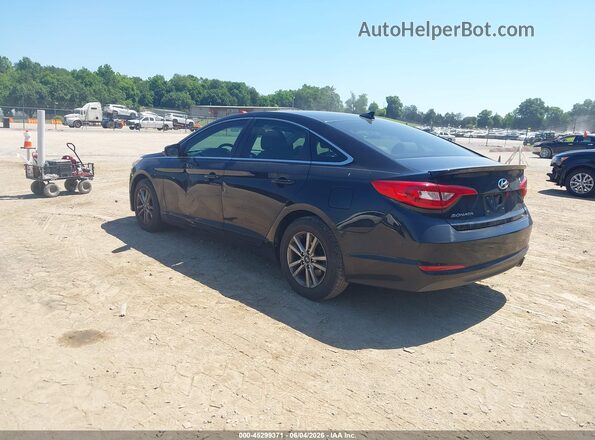 5NPE24AF5HH543563 2017 HYUNDAI SONATA Black 