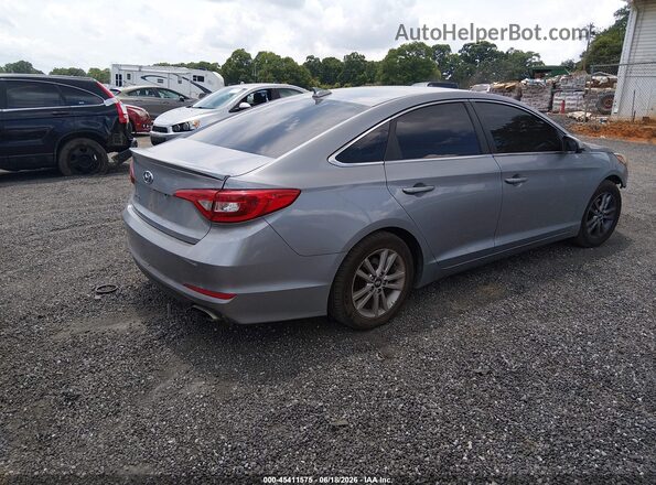 5NPE24AF5HH560735 2017 HYUNDAI SONATA Silver Tył prawy