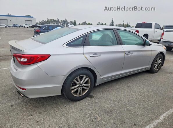 5NPE24AF5HH565739 2017 HYUNDAI SONATA Silver Հետևի աջ