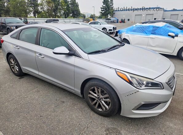 5NPE24AF5HH565739 2017 HYUNDAI SONATA Silver Առջևի աջ