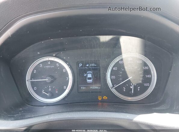 5NPE24AF5JH606652 2018 HYUNDAI SONATA Коричневый Вид задних сидений