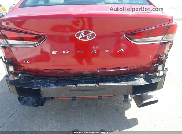 5NPE24AF5JH606652 2018 HYUNDAI SONATA Коричневый Вид спереди