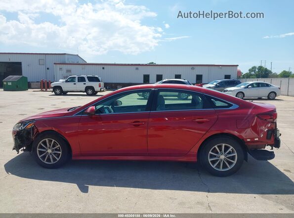 5NPE24AF5JH606652 2018 HYUNDAI SONATA Коричневый Панорамный вид салона 360°