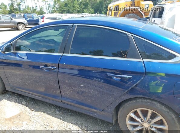 5NPE24AF5JH655950 2018 HYUNDAI SONATA Blue 