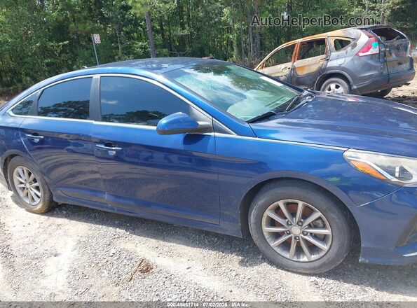 5NPE24AF5JH655950 2018 HYUNDAI SONATA Blue Vista interior de 360 grados