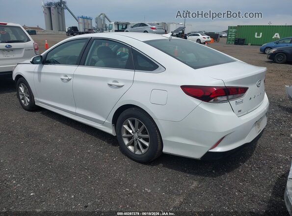 5NPE24AF5JH668746 2018 HYUNDAI SONATA White Rear left
