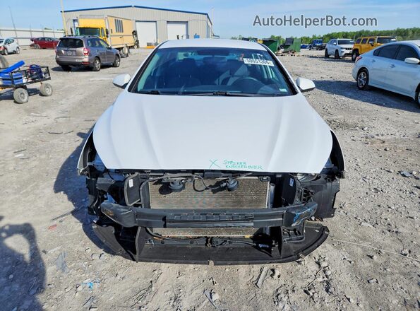 5NPE24AF5JH696515 2018 HYUNDAI SONATA White წინა ხედი