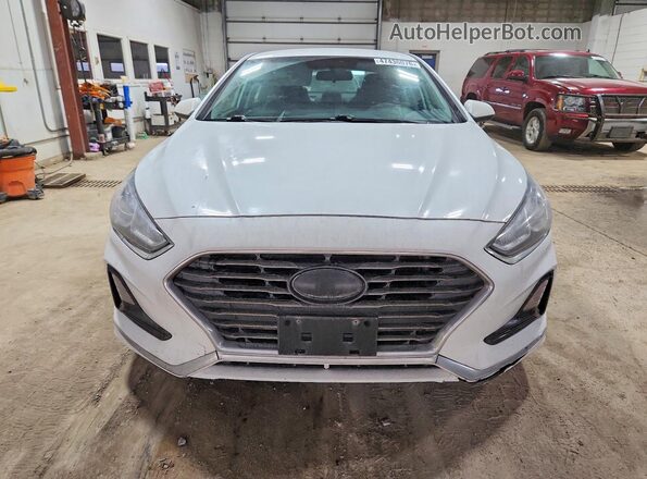 5NPE24AF5JH708596 2018 HYUNDAI SONATA White წინა ხედი