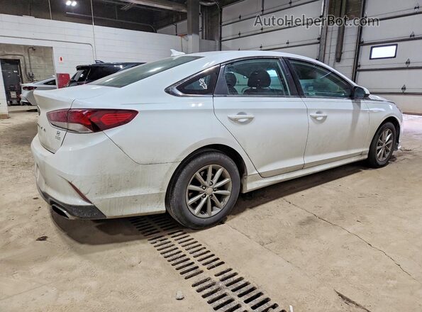 5NPE24AF5JH708596 2018 HYUNDAI SONATA White უკანა მარჯვენა