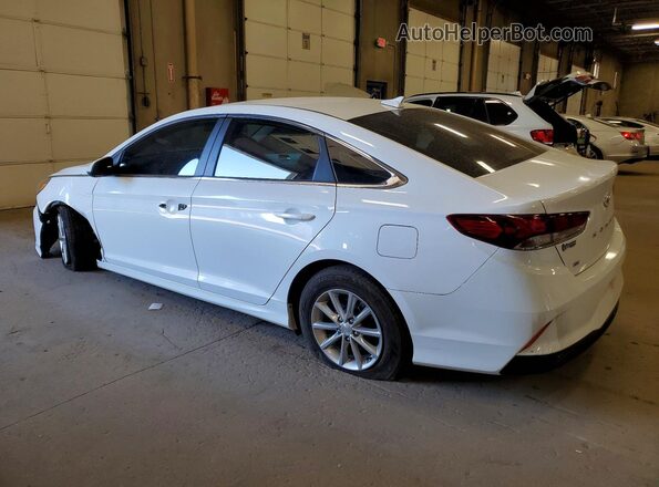 5NPE24AF5KH759596 2019 HYUNDAI SONATA White Rear left