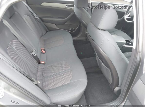 5NPE24AF5KH762952 2019 HYUNDAI SONATA Gray VIN კოდის სტიკერის ხედი