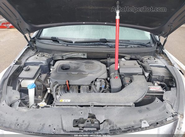5NPE24AF5KH762952 2019 HYUNDAI SONATA Gray უკანა ხედი
