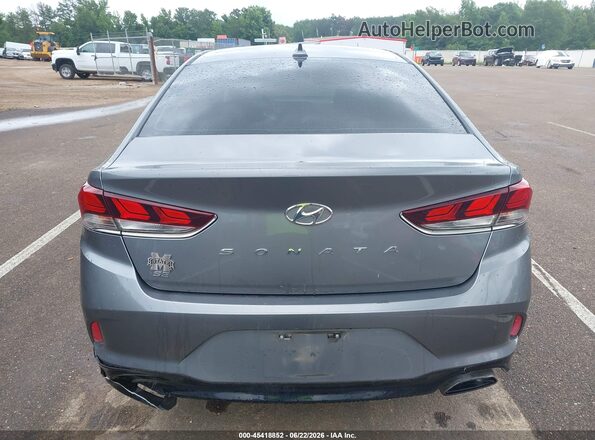 5NPE24AF5KH762952 2019 HYUNDAI SONATA Gray 