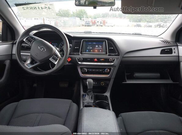 5NPE24AF5KH762952 2019 HYUNDAI SONATA Gray 