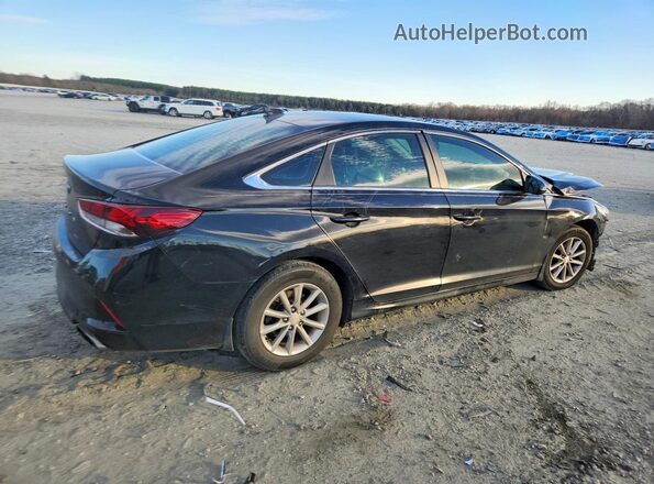 5NPE24AF5KH776009 2019 HYUNDAI SONATA Черный Задняя правая четверть