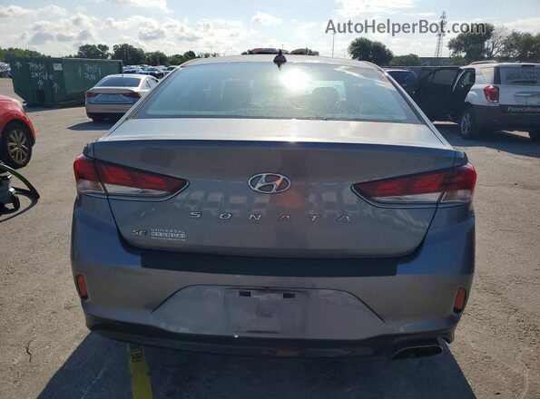 5NPE24AF5KH777547 2019 HYUNDAI SONATA Gray 