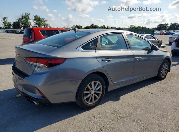 5NPE24AF5KH777547 2019 HYUNDAI SONATA Gray 