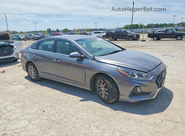 5NPE24AF5KH791318 2019 HYUNDAI SONATA Gray წინა მარჯვენა