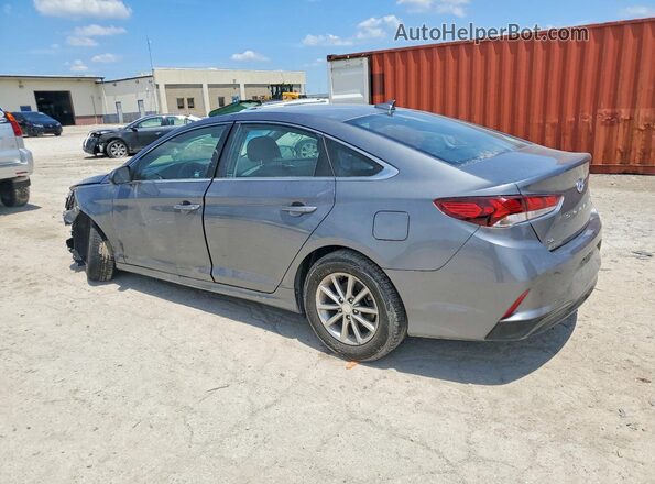 5NPE24AF5KH791318 2019 HYUNDAI SONATA Gray უკანა მარცხენა