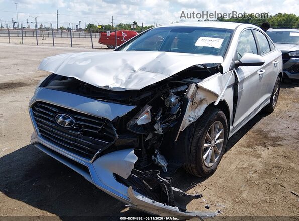 5NPE24AF5KH809476 2019 HYUNDAI SONATA Silver Front left