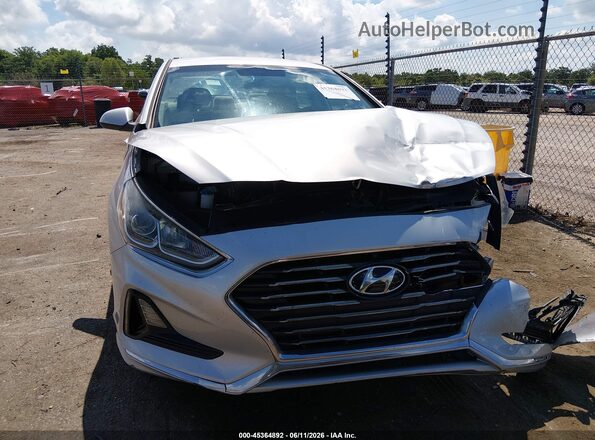 5NPE24AF5KH809476 2019 HYUNDAI SONATA Silver Instrument cluster view