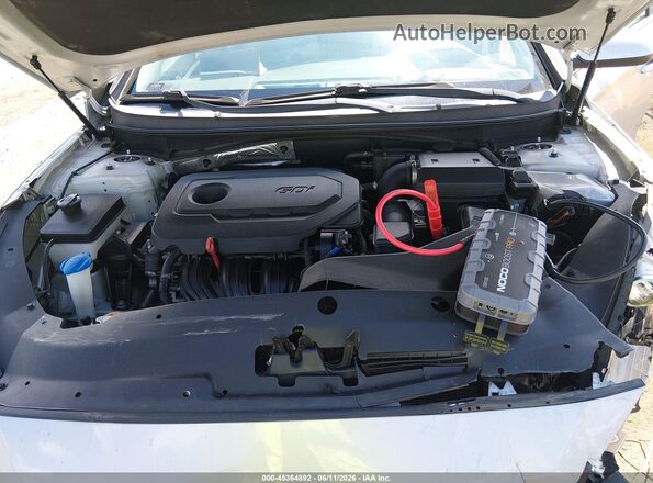 5NPE24AF5KH809476 2019 HYUNDAI SONATA Silver Rear view