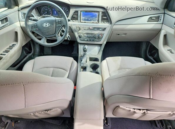 5NPE24AF6FH002065 2016 HYUNDAI SONATA Silver 