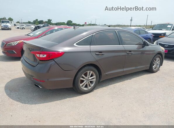 5NPE24AF6GH264198 2016 HYUNDAI SONATA Brown Trasero derecho