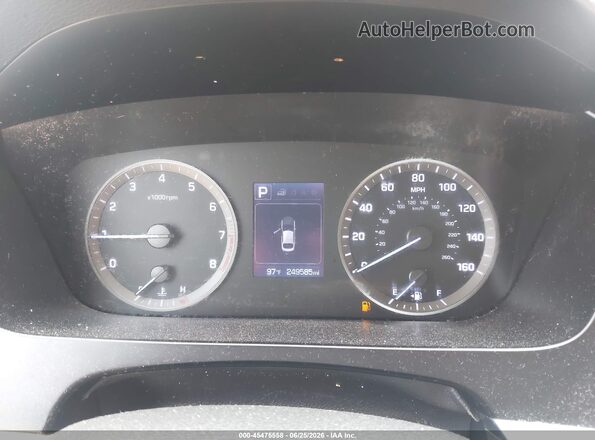 5NPE24AF6GH264198 2016 HYUNDAI SONATA Brown Vista de los asientos traseros