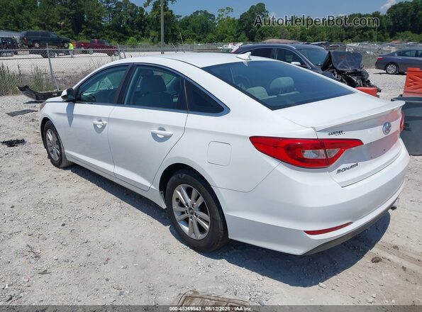 5NPE24AF6GH278120 2016 HYUNDAI SONATA White Задня ліва чверть