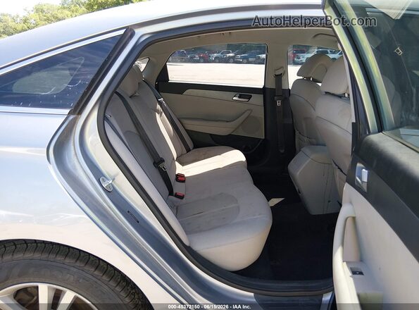 5NPE24AF6GH337571 2016 HYUNDAI SONATA Silver VIN sticker view