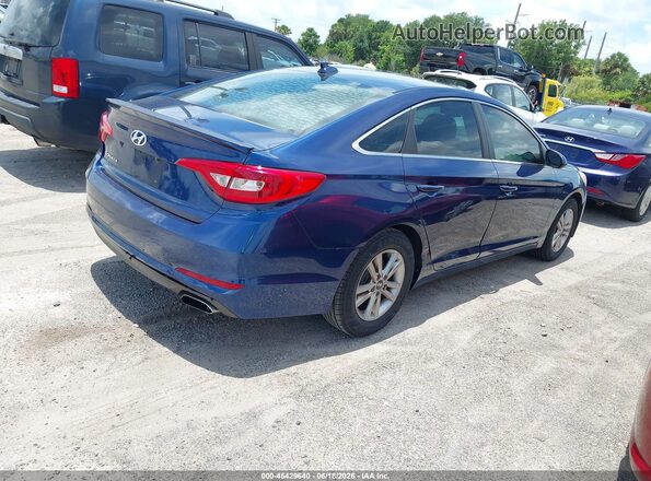 5NPE24AF6GH358713 2016 HYUNDAI SONATA Blue 