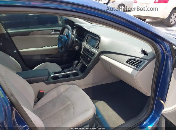 5NPE24AF6GH358713 2016 HYUNDAI SONATA Blue 