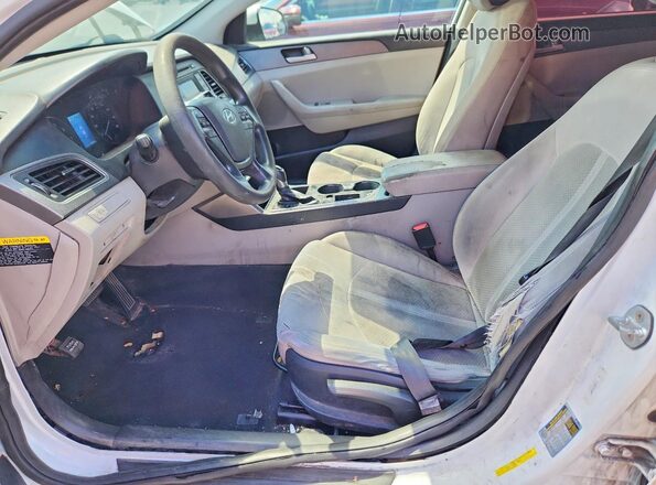 5NPE24AF6HH445612 2017 HYUNDAI SONATA White 