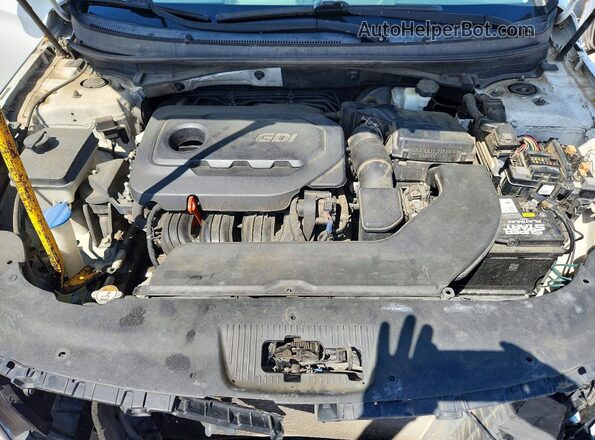5NPE24AF6HH445612 2017 HYUNDAI SONATA White 