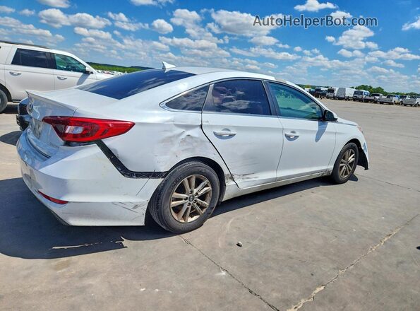 5NPE24AF6HH445612 2017 HYUNDAI SONATA White 