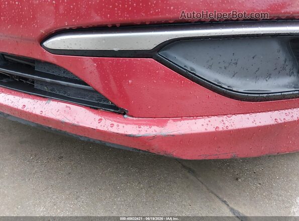 5NPE24AF6HH454231 2017 HYUNDAI SONATA Red Вид спереду