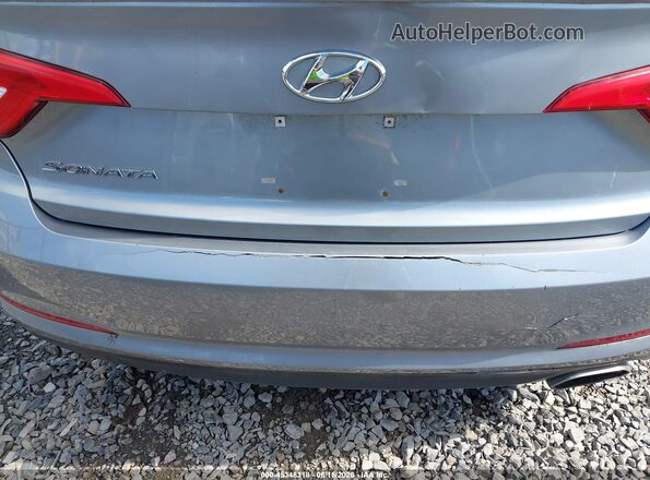 5NPE24AF6HH488170 2017 HYUNDAI SONATA Silver Առջևի վահանակի տեսք
