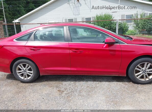 5NPE24AF6HH488234 2017 HYUNDAI SONATA Red სალონის 360-გრადუსიანი ხედი