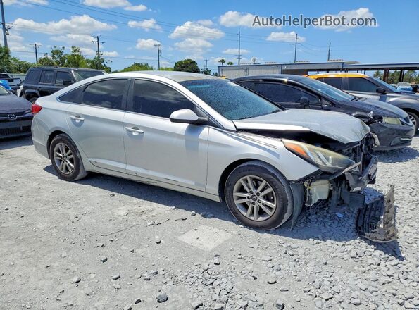 5NPE24AF6HH516503 2017 HYUNDAI SONATA Silver 