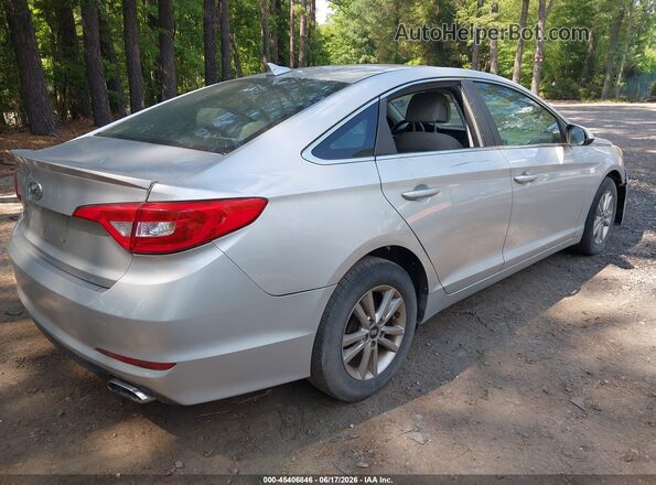 5NPE24AF6HH532524 2017 HYUNDAI SONATA Silver უკანა მარჯვენა