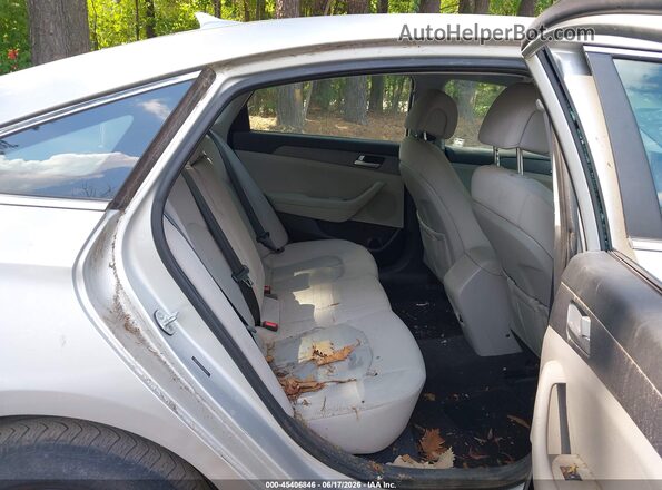 5NPE24AF6HH532524 2017 HYUNDAI SONATA Silver VIN კოდის სტიკერის ხედი