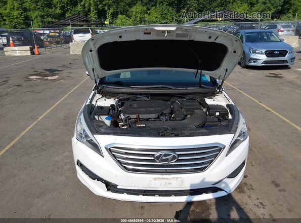 5NPE24AF6HH569234 2017 HYUNDAI SONATA White უკანა ხედი