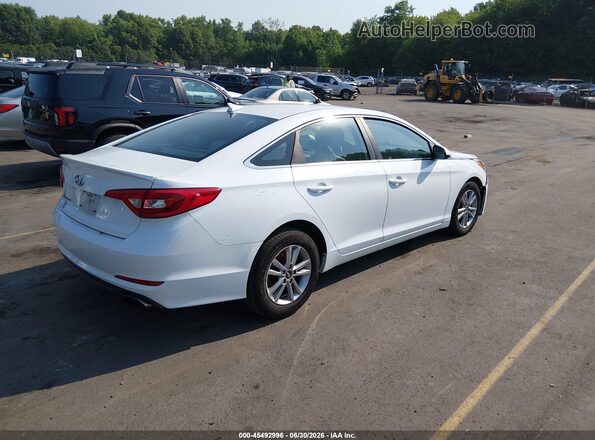 5NPE24AF6HH569234 2017 HYUNDAI SONATA White უკანა მარჯვენა