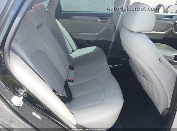 5NPE24AF6JH608460 2018 HYUNDAI SONATA Black Вид наклейки з VIN-кодом