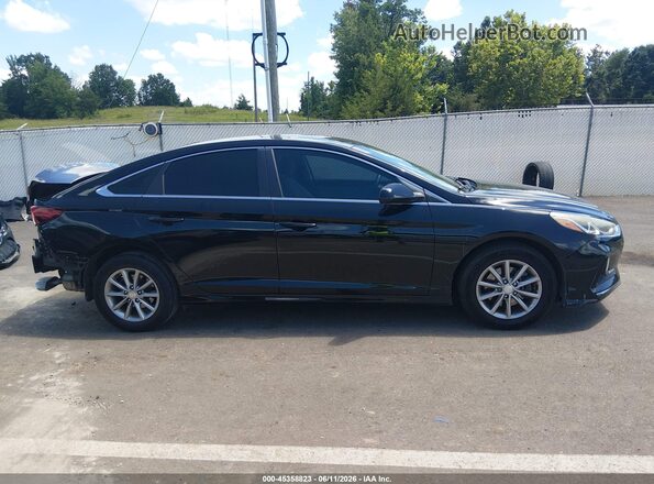 5NPE24AF6JH608460 2018 HYUNDAI SONATA Black Панорамний вид салону 360°