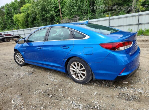5NPE24AF6JH615036 2018 HYUNDAI SONATA Blue 